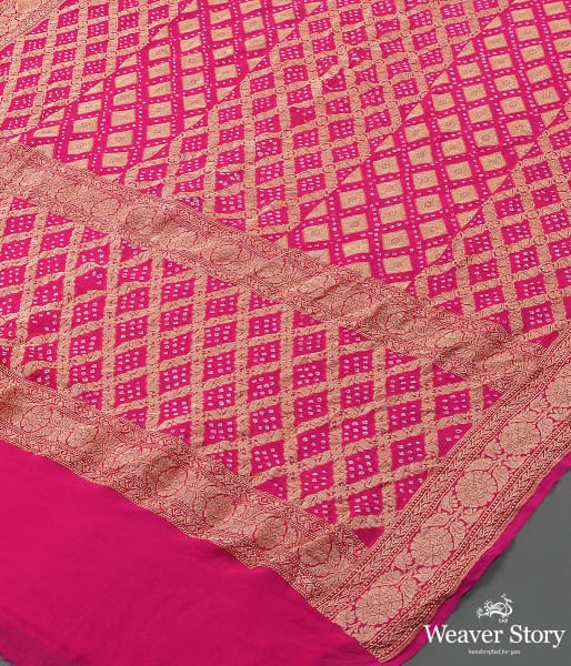 Handwoven_Pink_Banarasi_Bandhej_Dupatta_WeaverStory_03