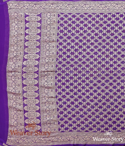 Handwoven_Banarasi_Bandhani_Georgette_Dupatta_WeaverStory_03