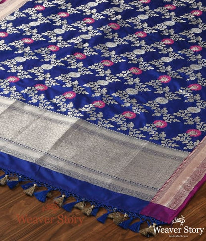 Handwoven_Blue_Meenakari_Jangla_Dupatta_WeaverStory_03