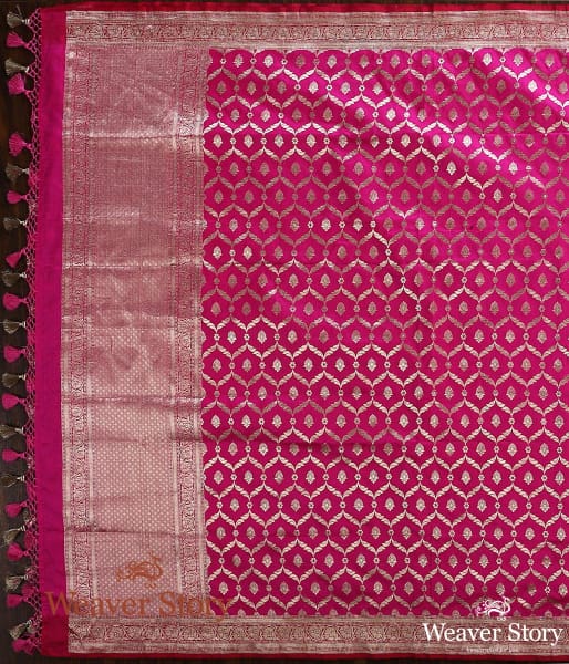 Handwoven_Cutwork_Meenakari_Jaal_Dupatta_in_Pink_WeaverStory_04