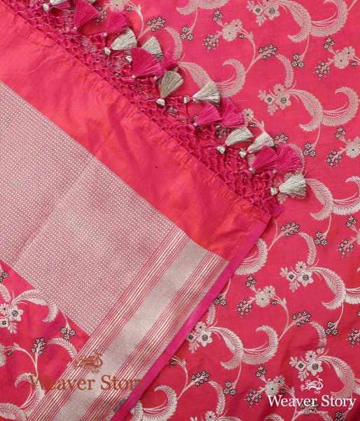 Handwoven_Pink_Katan_Silk_Cutwork_Meenkari_Jangla_Dupatta_WeaverStory_04