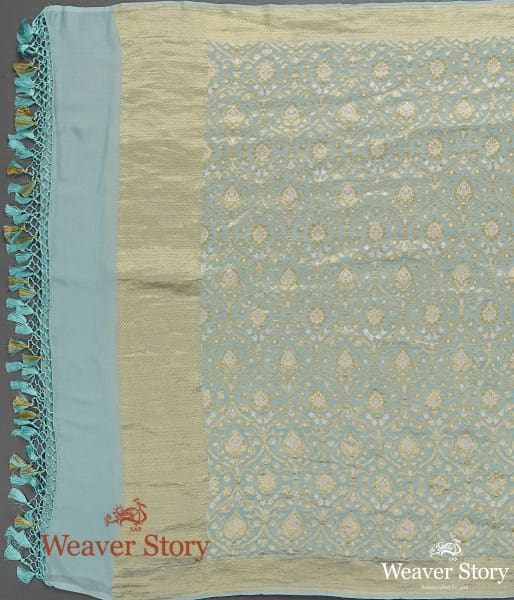 Handwoven_Oceon_Blue_Sona_Rupa_Zari_Dupatta_WeaverStory_04