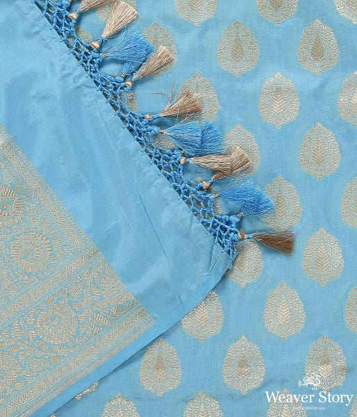 Handwoven_Sky_Blue_Katan_Silk_Cutwork_Booti_Dupatta_WeaverStory_04