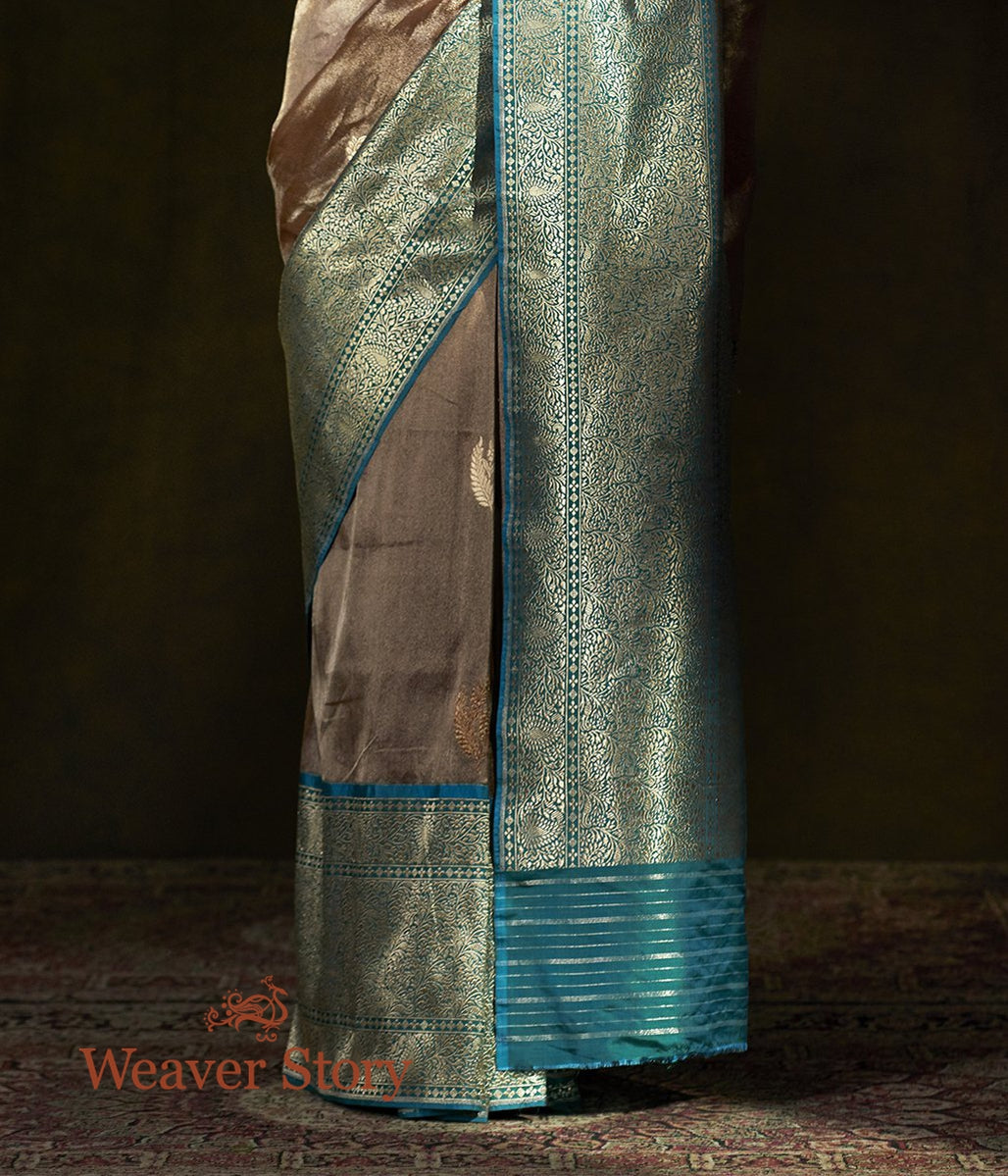 Handwoven_Copper_and_Brown_Tone_Silk_Tissue_Saree_WeaverStory_04