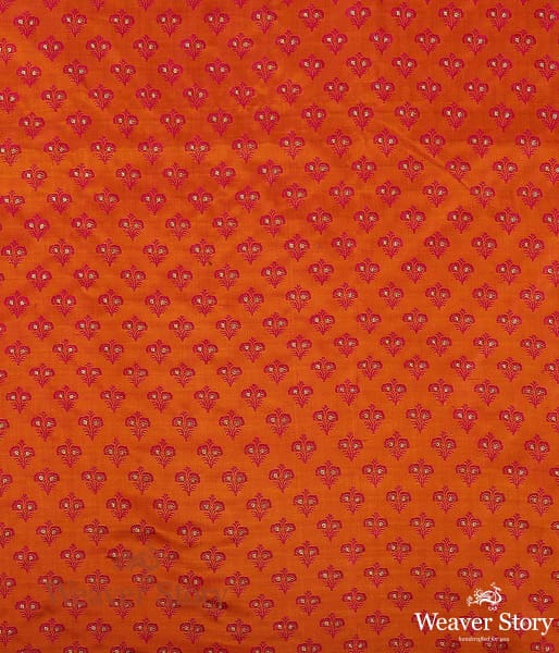 Handwoven_Rust_Tanchoi_Fabric_Than_WeaverStory_04