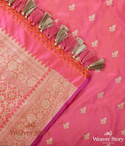 Handwoven_Light_Pink_Kadhwa_Booti_Dupatta_WeaverStory_04