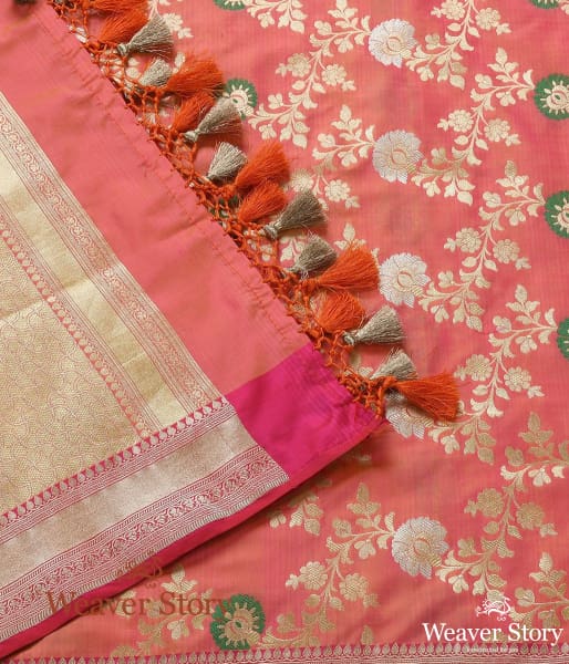 Handwoven_Pink_Shot_Color_Meenakari_Jangla_Dupatta_WeaverStory_04