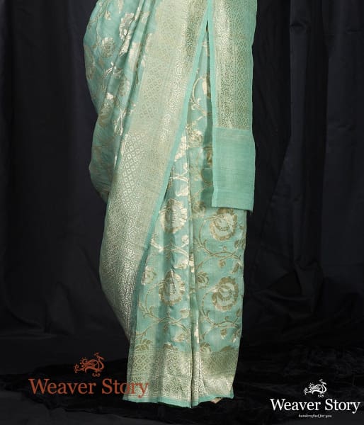 Handwoven_Tusser_Georgette_Saree_with_Cutwork_Floral_Jaal_WeaverStory_04