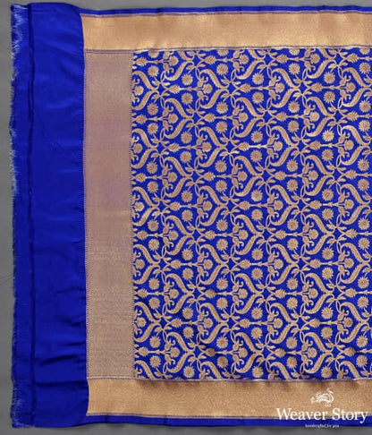 Handwoven_Blue_Mehrab_Cutwork_Jaal_WeaverStory_04