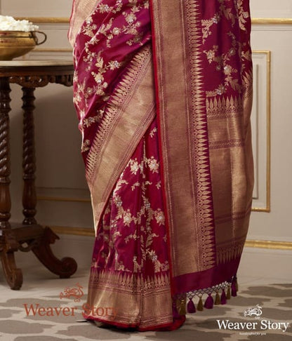 Handwoven_Purple_Kadhwa_Jangla_Saree_WeaverStory_04