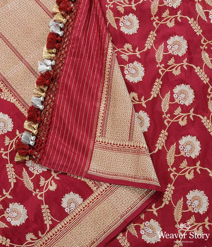 Handwoven_Wine_Sona_Rupa_Jangla_Dupatta_WeaverStory_04