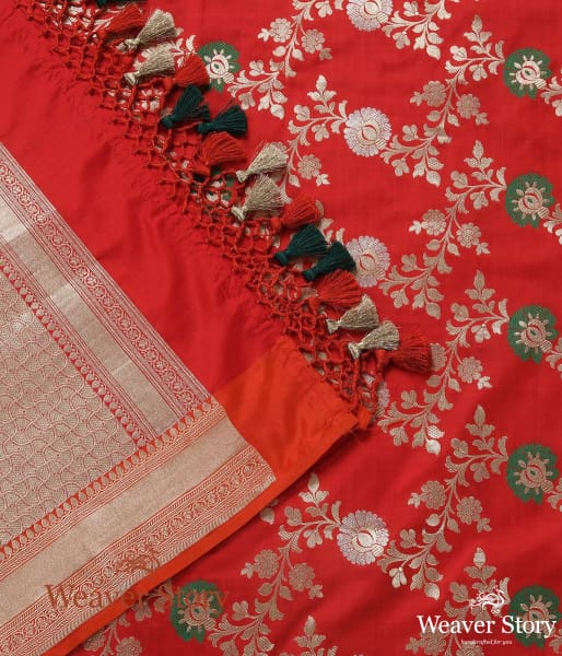 Handwoven_Red_Meenakari_Jangla_Dupatta_WeaverStory_03