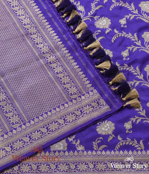 Handwoven_Purple_Kadhwa_Jangla_Dupatta_WeaverStory_04