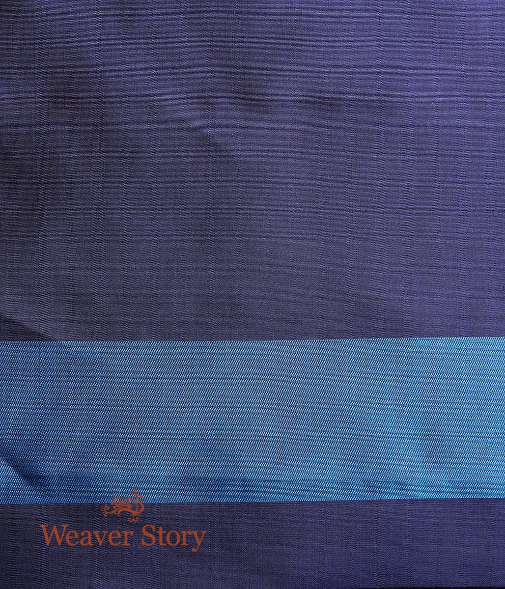 Handloom_Dark_Purple_Temple_Border_Saree_with_Turquoise_Twill_Weave_Border_WeaverStory_05