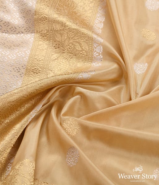 Handwoven_Golden_Beige_Kadhwa_Booti_Dupatta_with_Floral_Border_WeaverStory_05