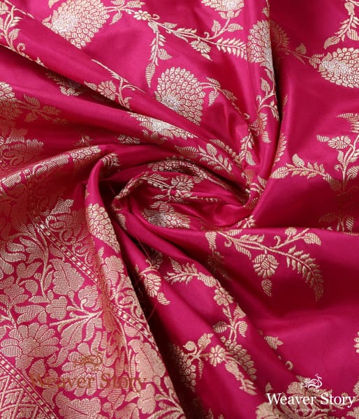 Handwoven_Pink_Kadhwa_Jangla_Dupatta_with_Sona_Rupa_Zari_WeaverStory_05