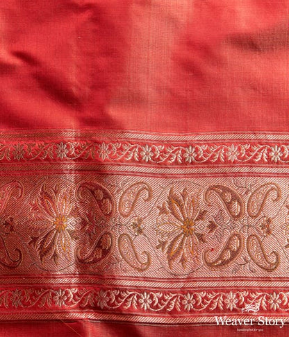 Handwoven_Offwhite_and_Red_Gharchola_Saree_WeaverStory_05