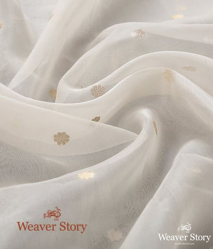 Handwoven_White_Organza_Dupatta_WeaverStory_05