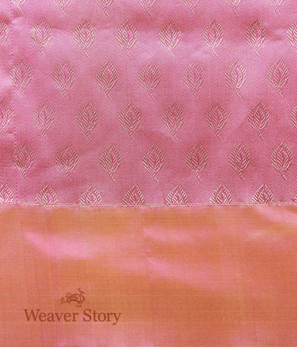 Handwoven_Gold_Kora_Tanchoi_Saree_with_Contrast_Border_WeaverStory_05