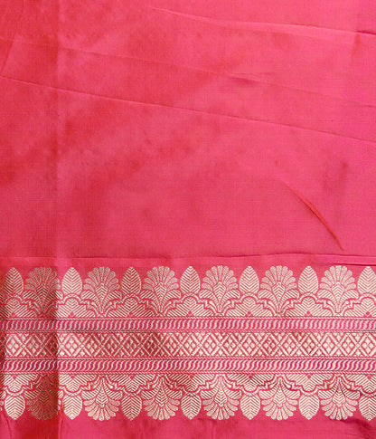 Handwoven_Pink_Small_Flower_Booti_Saree_with_Open_Border_WeaverStory_05