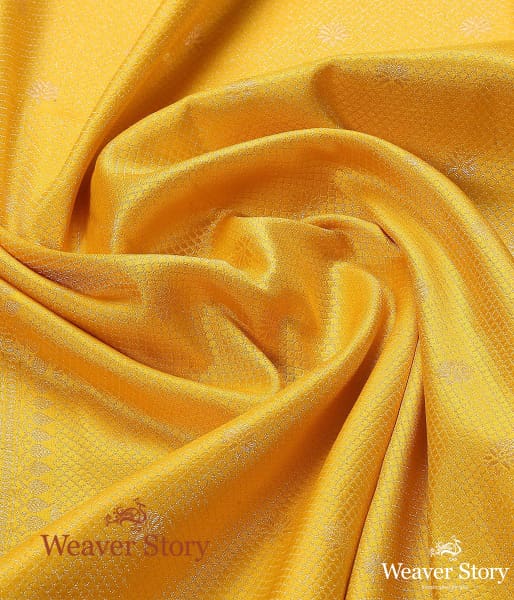 Handwoven_Yellow_Zari_Tanchoi_Dupatta_WeaverStory_05