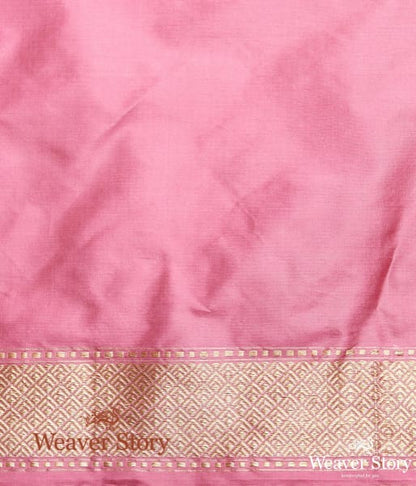 Handwoven_Rose_Pink_Katan_Silk_Banarasi_with_SOna_Rupa_Zari_Boota_WeaverStory_05