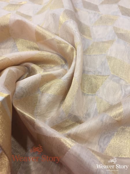 Handwoven_Cotton_Silk_Geometric_Pattern_Dupatta_in_soft_peach_WeaverStory_05