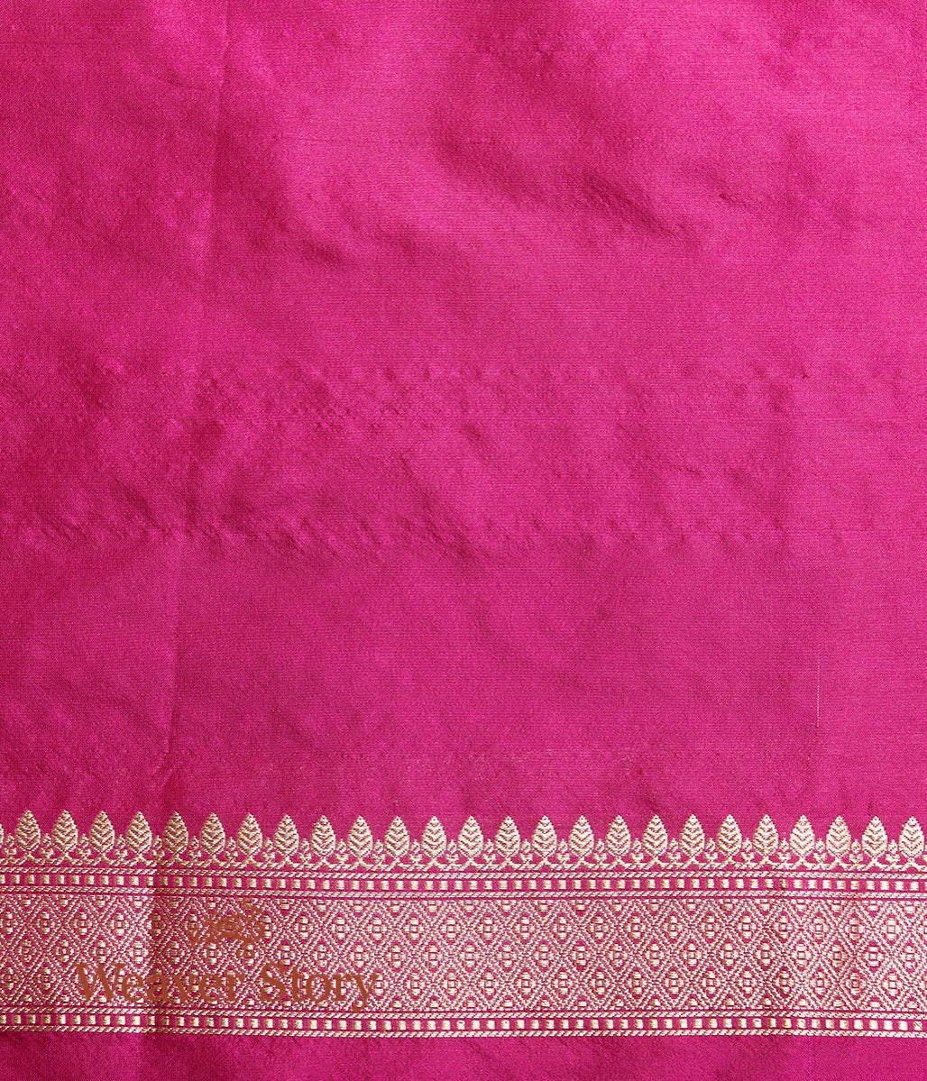 Handwoven_Pink_and_Orange_Tanchoi_with_Floral_Motifs_WeaverStory_05