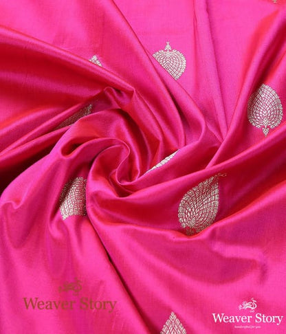 Handwoven_Pink_Kadhwa_Booti_Dupatta_with_Floral_Border_WeaverStory_05