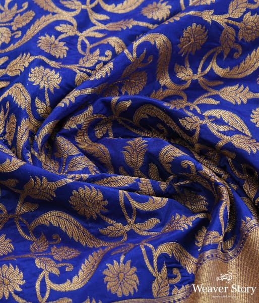 Handwoven_Blue_Mehrab_Cutwork_Jaal_WeaverStory_05