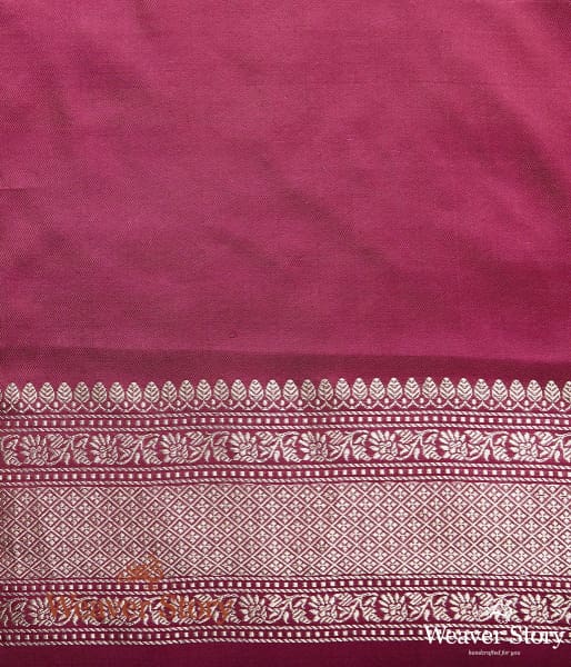 Handwoven_Maroon_Kadhwa_Jangla_Saree_with_Pure_Zari_WeaverStory_05