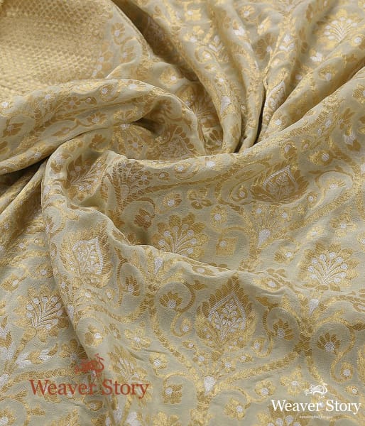 Handwoven_Pale_Green_Sona_Rupa_Zari_Banarasi_Georgette_Dupatta_WeaverStory_05