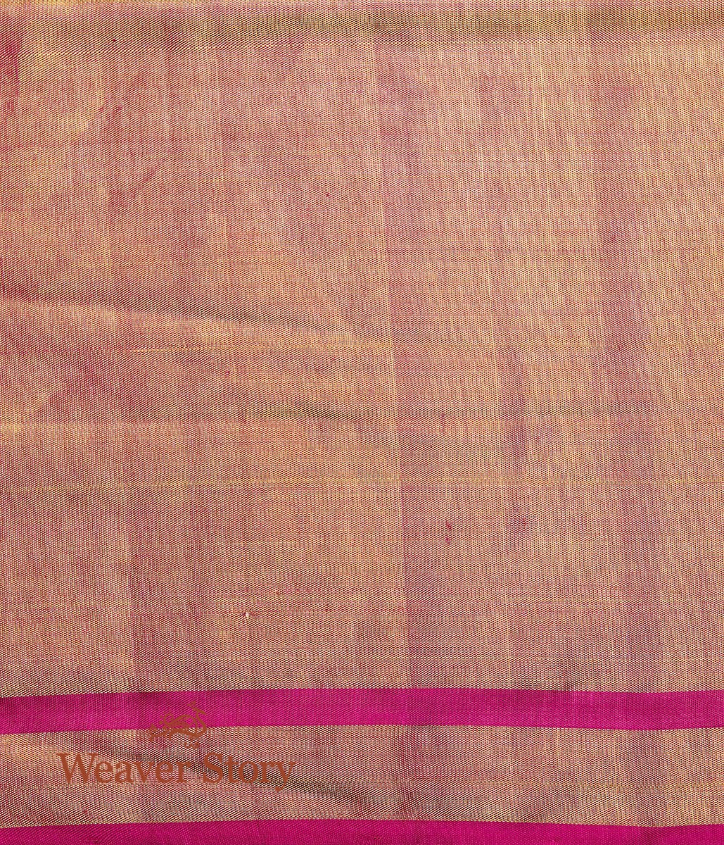 Handwoven_Silk_Tissue_Gujarat_Patola_Saree_in_Gold_and_Pink_WeaverStory_05