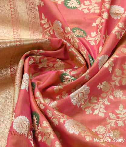 Handwoven_Pink_Shot_Color_Meenakari_Jangla_Dupatta_WeaverStory_05