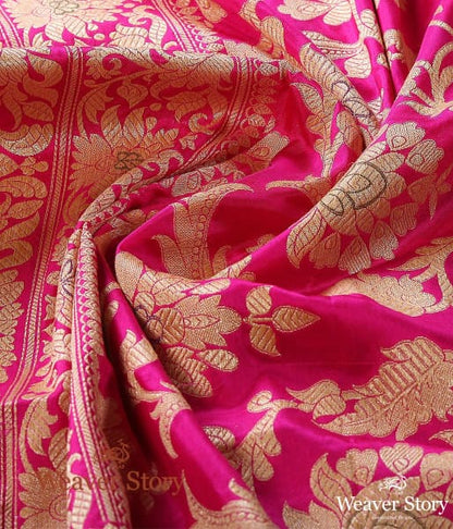 Handwoven_Pink_Jangla_Dupatta_with_Cutwork_Weave_and_Meenakari_WeaverStory_05