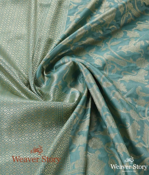 Handloom_Sea_Green_Shikaragah_Dupatta_WeaverStory_05