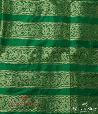 Handloom_Green_Cutwork_Katan_Silk_Kalidar_Banarasi_Lehenga_WeaverStory_06