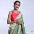 Handwoven_Green_Banarasi_Georgette_Saree_WeaverStory_01