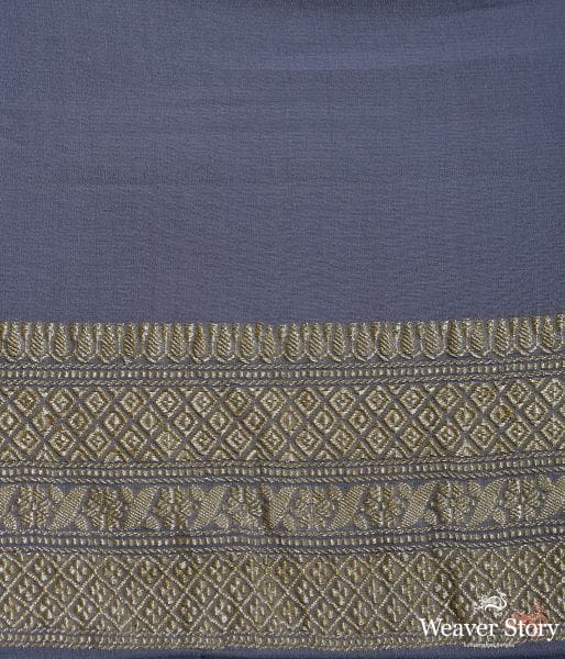 Handwoven_Grey_Kadhwa_Banarasi_Jangla_saree_with_sona_rupa_zari_WeaverStory_05