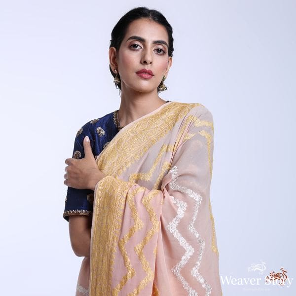 Handwoven_Kadhwa_Banarasi_Jangla_with_sona_rupa_zari_WeaverStory_01