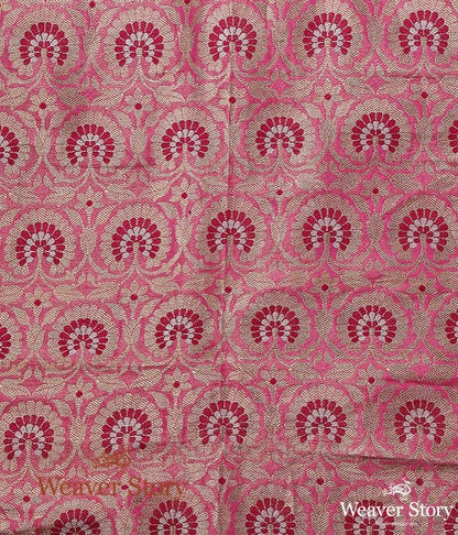 Handloom_Pink_Tissue_Kadhwa_Kalidar_Banarasi_Lehenga_WeaverStory_07