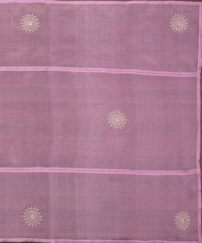 Lavender_Handloom_Lace_Panelled_Pure_Organza_Dupatta_With_Hand_Embroidered_Zari_Motifs_WeaverStory_02