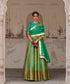 Green_Pure_Katan_Silk_Brocade_Banarasi_Lehenga_With_Embroidered_Blouse_And_Dupatta_WeaverStory_01
