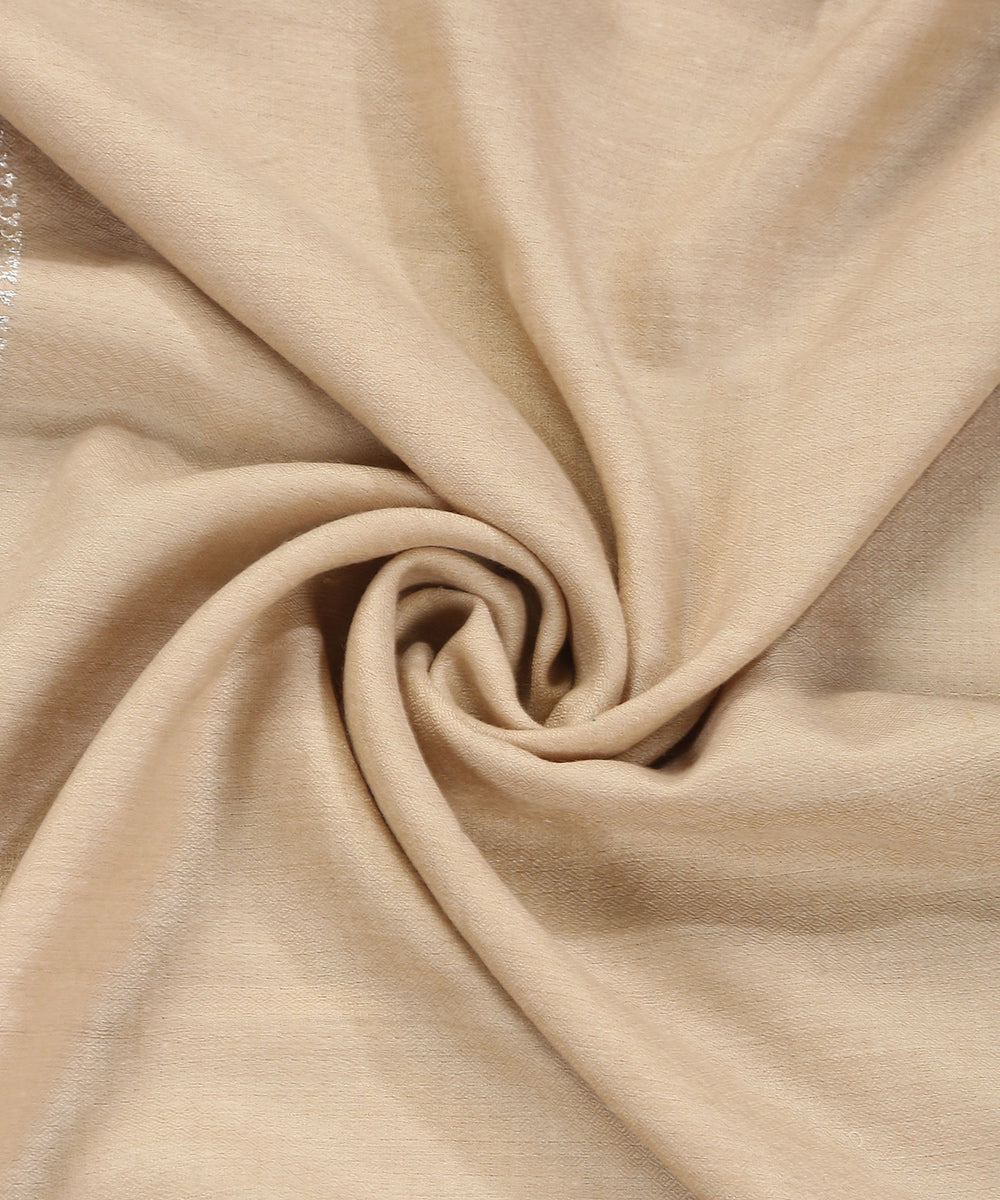 Beige_Handwoven_Pure_Pashmina_Cashmere_Bulbul_Shawl_With_Pure_Silver_Tilla_WeaverStory_06