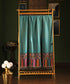 Teal_Blue_Handwoven_Pure_Pashmina_Shawl_With_Kani_Weave_And_Striped_Palla_WeaverStory_01