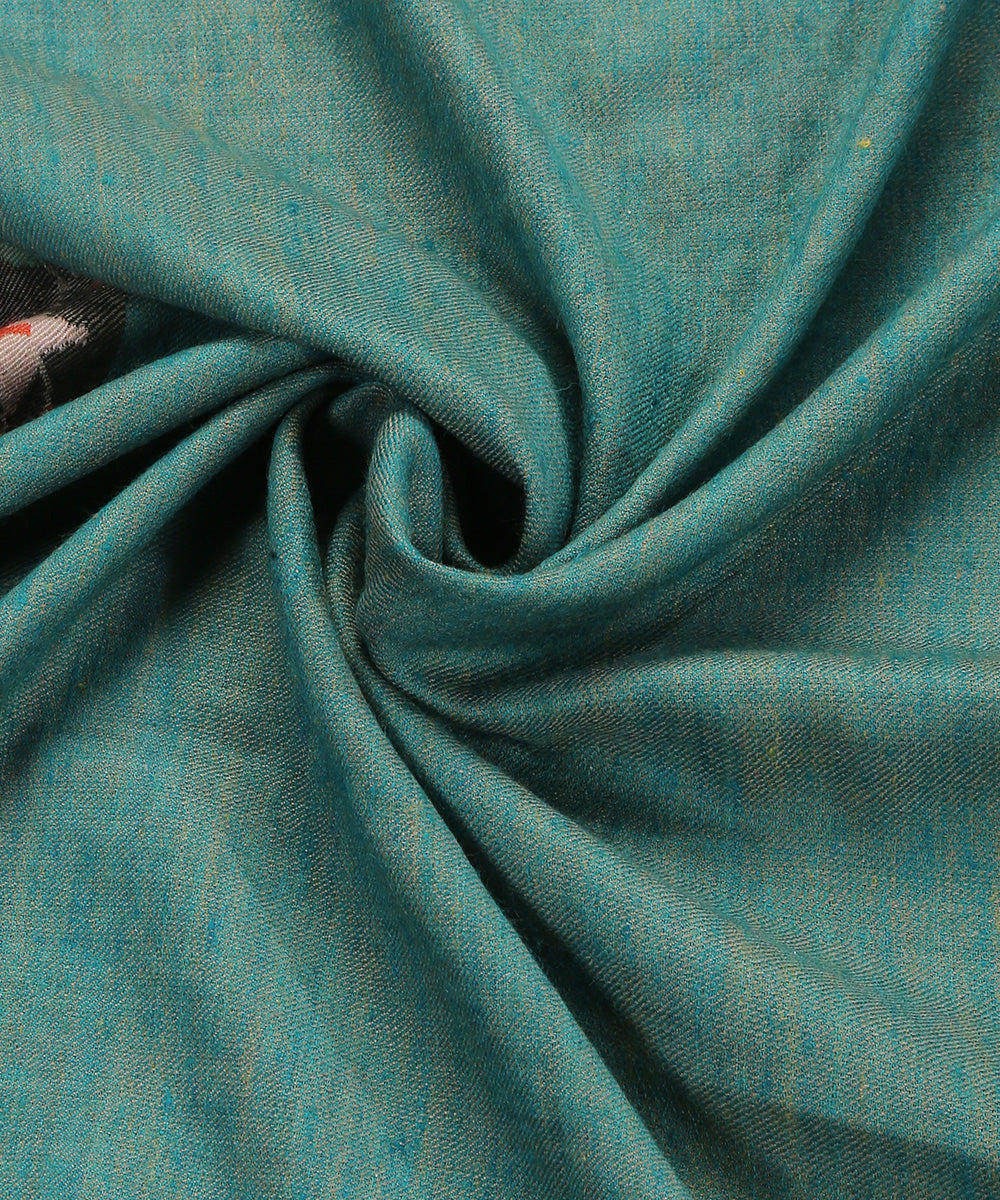 Teal_Blue_Handwoven_Pure_Pashmina_Shawl_With_Kani_Weave_And_Striped_Palla_WeaverStory_05