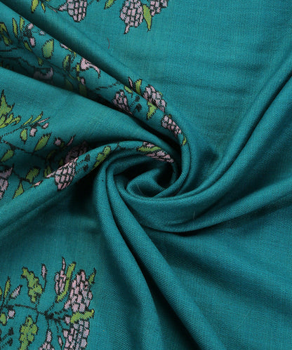 Turquoise_Handwoven_Pure_Pashmina_Shawl_With_Kani_Weave_And_Mughal_Motifs_On_Palla_WeaverStory_05