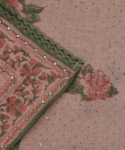 Handloom_Old_Rose_Chanderi_Dupatta_With_Handblocked_Rose_Motifs_And_Hand_Embroidered_Sequins_WeaverStory_04