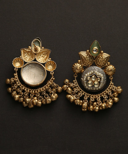 Iditri_Handcrafted_Earrings_With_Ghungroos_And_Stones_WeaverStory_03