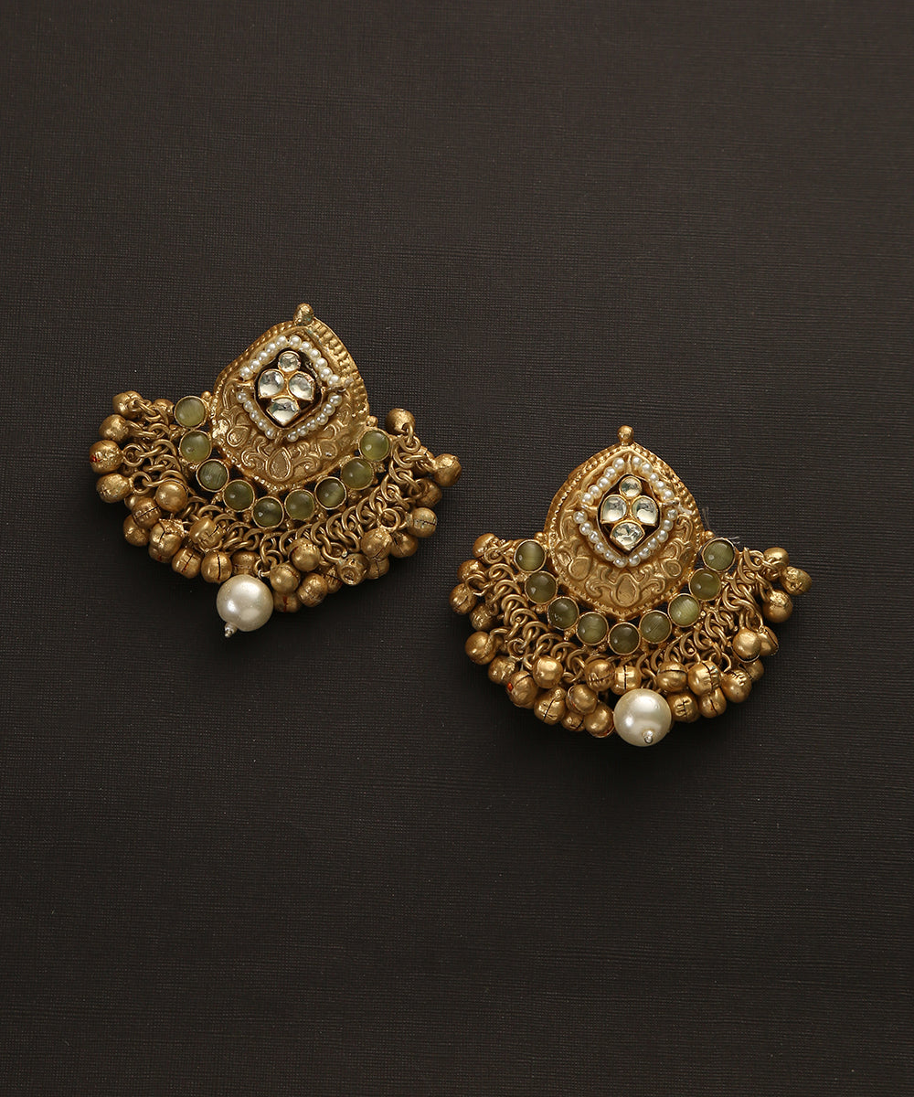 Gatha_Handcrafted_Earrings_With_Pearls_And_Stones_WeaverStory_02